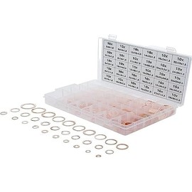 BGS 8142 Assortment of Copper Sealing Rings 300 pieces)