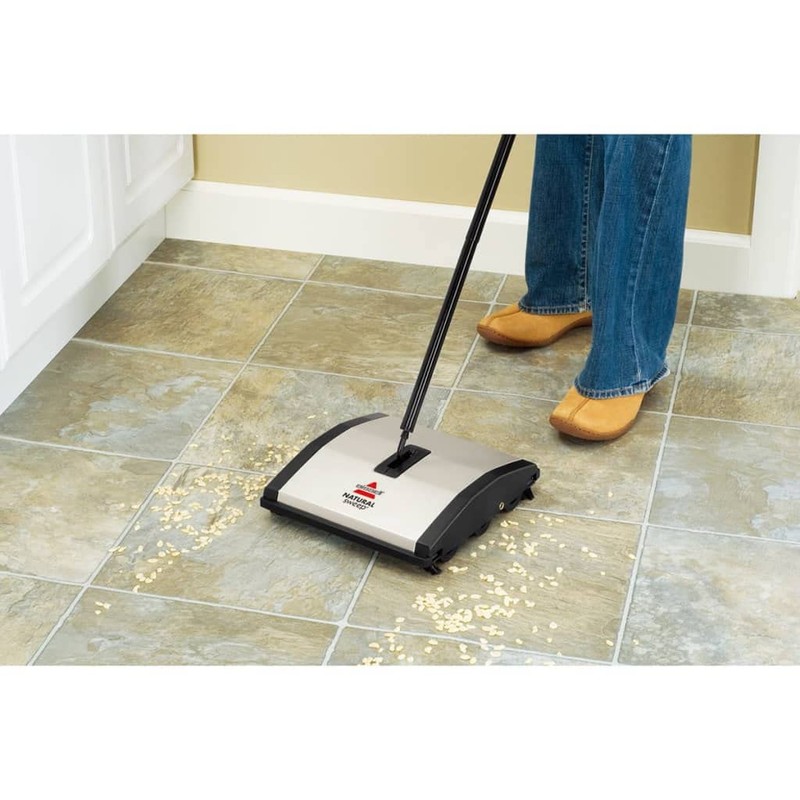 Bissell Natural Sweep Carpet and Floor Sweeper with Dual Brush