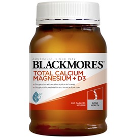 Blackmores Total Calcium Magnesium + D3 Tablets 200