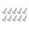 QUARKZMAN 2 x 8 mm Self-Tapping Screws x 50 Pieces
