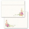 Envelopes Flowers & Blossoms Pack of 25 Envelopes DIN C6