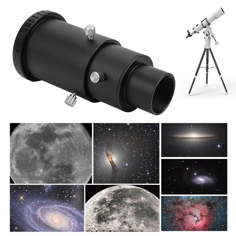 Astronomical Telescope 1.25in T Mount Telescopic Extension Tube T2 M42x0.75