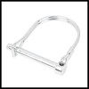 Hihaha 2pcs Bicycle Arch D Shape Trailer Shaft Locking Pin