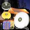 PQETBV Camping Fairy Lights, Camping Lantern with 5 Lighting Modes,