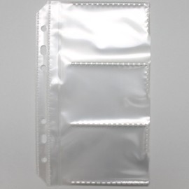 Sekisei C-60-00 The Card System Card Holder Replaceable Refill Pocket