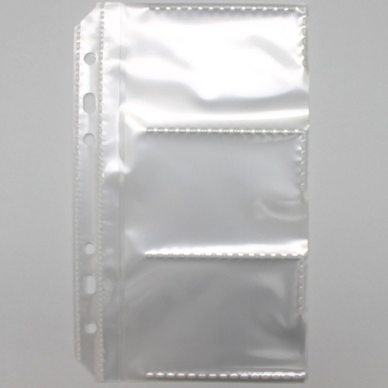 Sekisei C-60-00 The Card System Card Holder Replaceable Refill Pocket