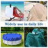 18PCS Pool Cover Clips, 3.1 Inch Not Piercing Scratch Clamps,