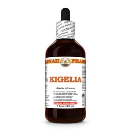 Kigelia (Kigelia Africana) Dry Fruit Tincture, Made in Hawaii, All Natural, Vegan, Pure Liquid Extract - 4 fl.oz