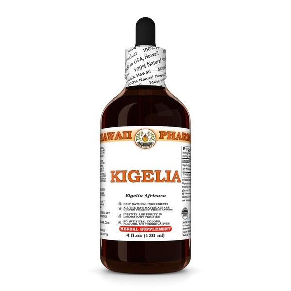Kigelia (Kigelia Africana) Dry Fruit Tincture, Made in Hawaii, All