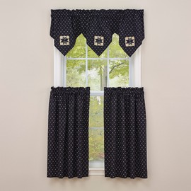 Park Designs Carrington Lined Triple Point Valance