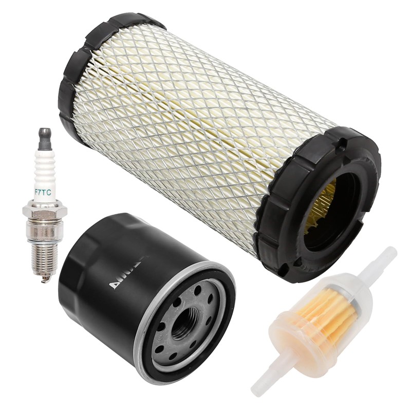 Vkinman 28463-G01 Golf Cart Air Filter with Spark Plug Tune
