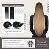 Honsoo Clip in Hair Extensions Real Human Hair, Medium Brown