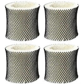Nispira Humidifier Wick Filter Replacement Compatible with Holmes Type A HWF62 HWF62CSHM1281, HM1701, HM1761, HM1297 and HM2409, 4 Units