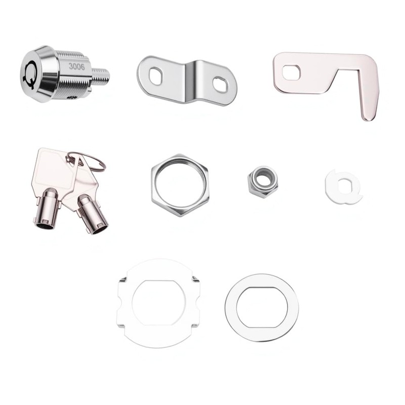 Toolbox Lock Tubular Cam Replacement Lock Hook Cam Keyed Alike