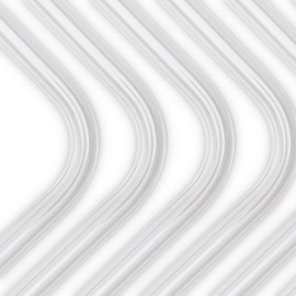 EKWB EK-Loop Hard Tube 12mm 0.8m Pre-Bent, 90 Degree, 550x250mm, Acrylic, 6-pack