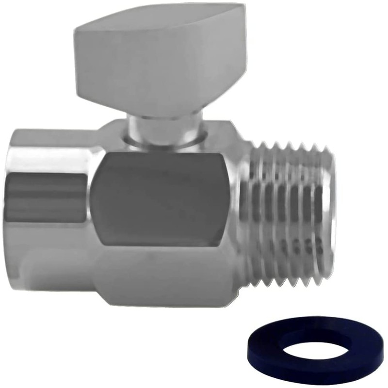 Westbrass D309-62 1/2" Shower Arm Volume Flow Control Trickle Valve,