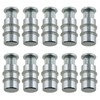 LUORNG 10PCS Shelf Support Glass Shelf Holder Pins Metal Cylindrical