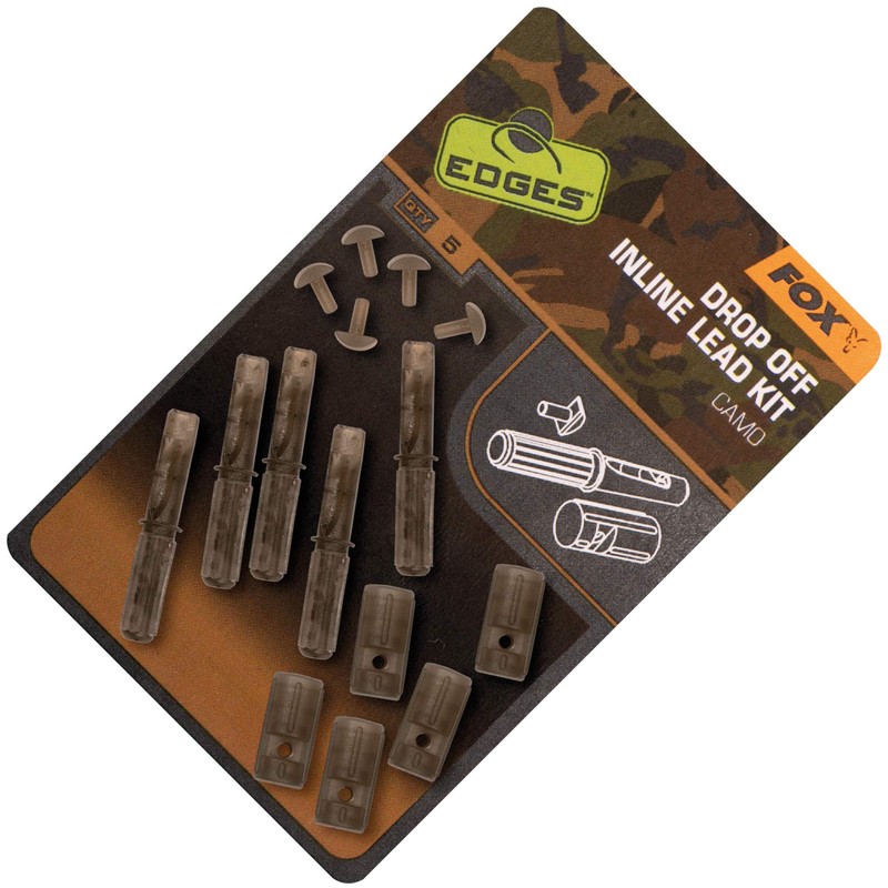 Fox Edges Camo Inline Lead Drop Off Kit - 5