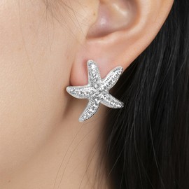 Seashell Earrings for Women Starfish Hoop Earrings Summer Earrings Jewelry Summer Clothes for Teen Girls