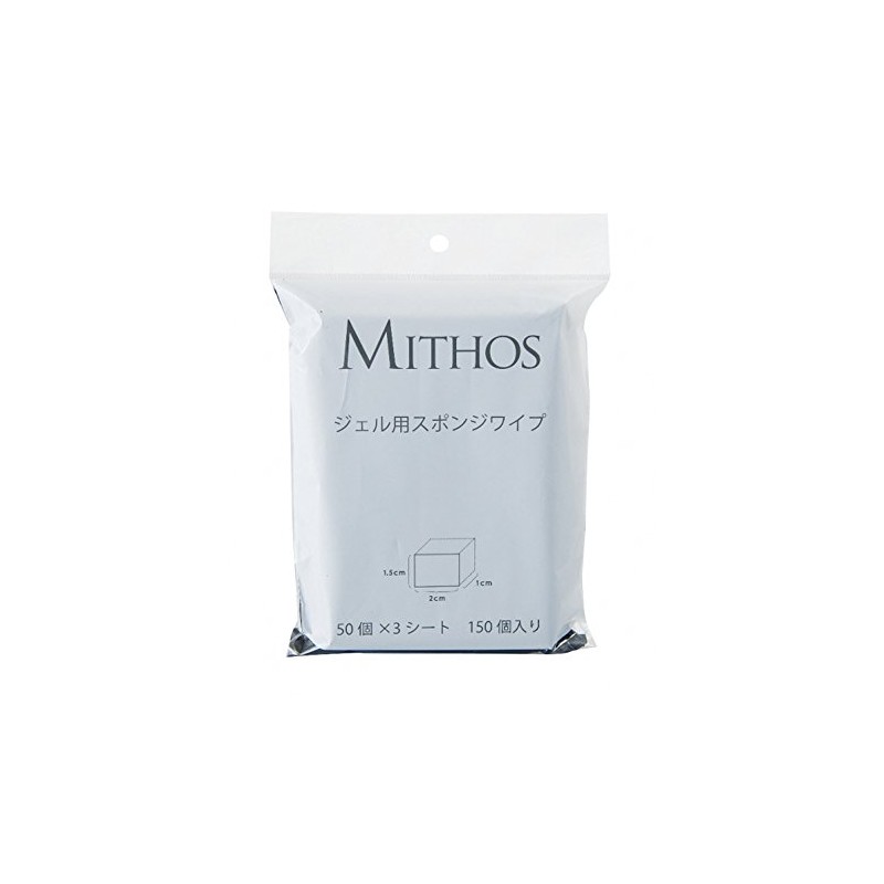 Mithos Gel for Sponge Wipes 150P 1.5 × 2 × 1 cm 50 Pieces