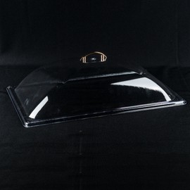 PC bad 1/1 dome lid transparent storage side dish container serving lid / PC밧드 1/1 돔뚜껑 투명보관 반찬통 배식뚜껑