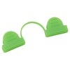 100PCS Greenhouse Arch Frame Double Head Plastic Clip Heating Press