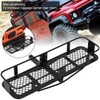 General Metal Rear Bumper Back Hitch Carrier for Axial SCX10