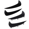 Rear Bumper Spoiler Air Vent Cover, Scratch Resistant Left Right