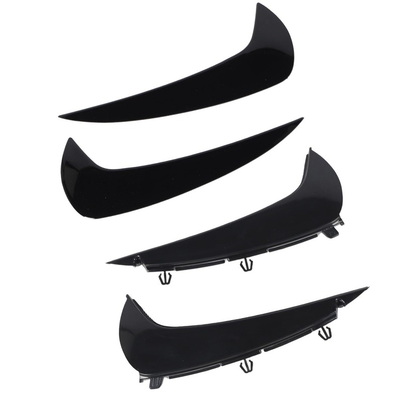 Rear Bumper Spoiler Air Vent Cover, Scratch Resistant Left Right