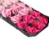 LED Artificial Rose Flowers Fake Roses Bouquet Light Up Forever