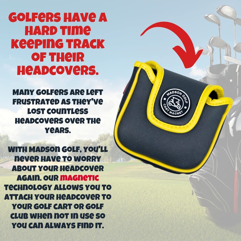 Funny Golf Fore Dummies Checklist Headcovers for Blade Putters Headcovers,