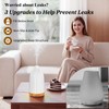 URPOWER 2PCS 150mL Essential Oil Diffusers for Home Aromatherapy Diffuser