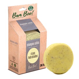 Shampoo Sólido Artesanal Rizos Hidratados 80 g Bam Boo! Lifestyle