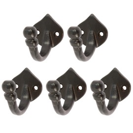 Hammer and Tongs - Arrow Head Hook - W35mm x H40mm - Black - Pack of 5