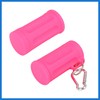 VekAuto Portable Smokeless Ashtray with Keychain Lid for Car Pink