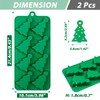 Webake Christmas Tree Silicone Molds for Ice Cube 8-Cavity Christmas