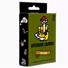 Adult Crayons - Pot Pack Edition (Real Crayons! Gag Gift)