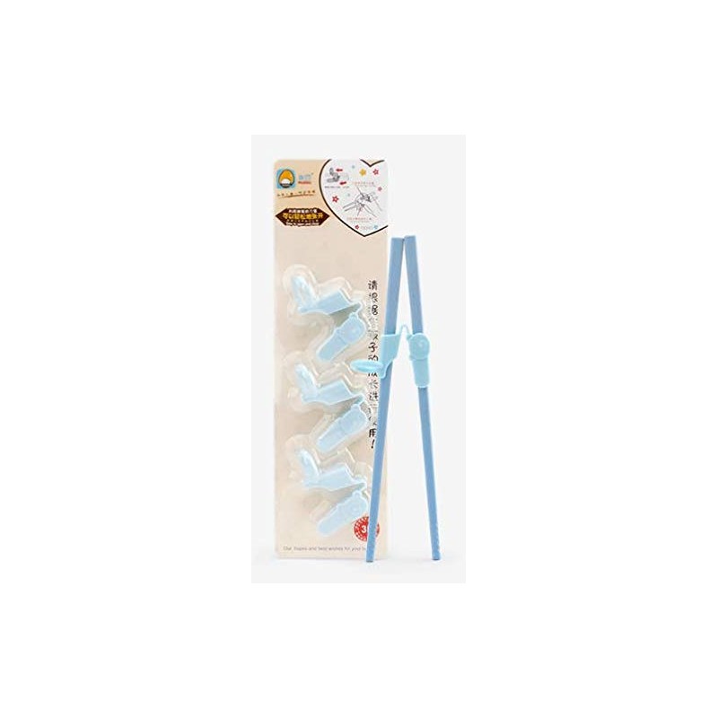 3-Piece Cute Chopsticks Helper Children's Chopsticks Set for Beginners Learning