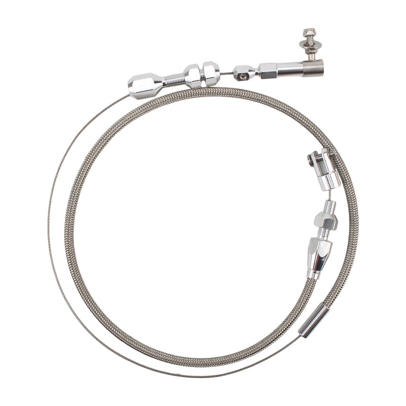 Carbhub Accelerator 24inch Stainless Steel Throttle Cable Braided Universal For