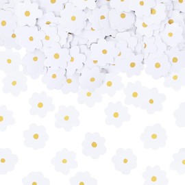 Whaline 480Pcs Boho Groovy Stickers Daisy Flower Decal Stickers Floral Self-Adhesive Label Stickers for DIY Crafts Scrapbooking School Teacher Students Rewards, 12 Design