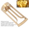 Pineapple Corer Gold Stainless Steel Pineapple Corer Peeler Cutter Fruit
