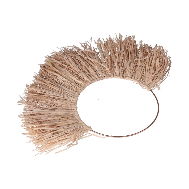 Raffia Wall Decoration Entrance Living Room Dining Room Sofa Background