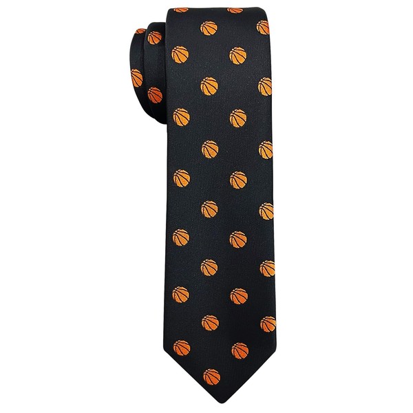 Retreez Funny Basketball Ties for Men | Basketball Neckties |