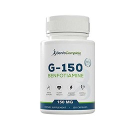 Benfotiamine 150mg 120 Gelatin Capsules Per Bottle