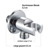 Hand Shower with Hose and Wall Connection Shower Head Set