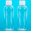 2X 100ml Holiday Travel Bottles - Clear Airport/Flight Security Approved
