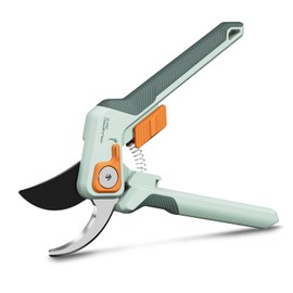 PrunePro Pruning Shears for Gardening Bypass Hand Pruner 1 Inch Cut Capacity Sharp Stainless Steel Blade Garden Scissors Plant Flower Garden Clipper 1 Pack