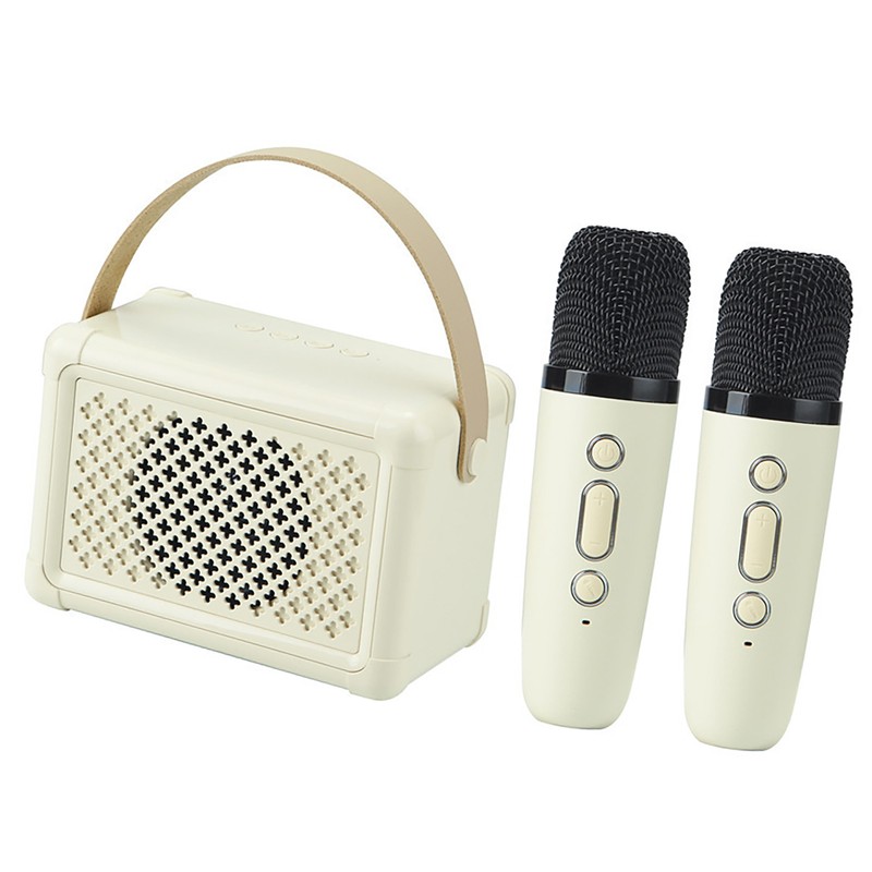 Karaoke Bluetooth Speaker Long Lasting Portable Multifunctional Wireless Microphone Miniature
