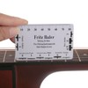 2Pcs Guitar String Action Gauge Ruler Measuring Tools replacement for