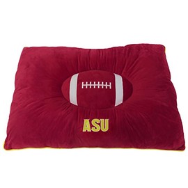 Pets First Collegiate Pet Accessories, Dog Bed, Arizona State Sun Devils, 30 x 20 x 4 inches